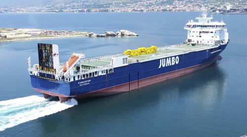Heavy lift cargo ship - Jumbo Kinetic - Brodosplit Shipyard