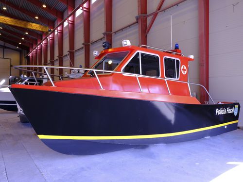 Ambulance boat - 7.5 CUANGO - Estaleiros Navais de Peniche - inboard / GRP