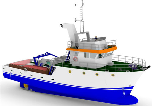 Professional fishing boat - Atuneiro - Estaleiros Navais de Peniche - inboard / composite / fiberglass