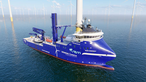 Wind farm offshore support vessel - HAVYARD 833 - Kleven Maritime AS