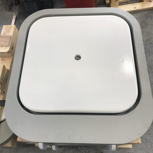 Ship deck hatch - WRH-F-A60 S2 - Libra-Plast AS - square / weathertight / flush