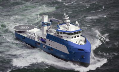 Walk to Work offshore support vessel - STANDARD DESIGN - Niestern Sander B.V.