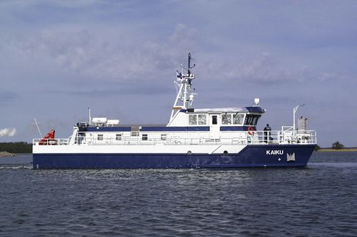 Hydrographic survey boat - Kaiku - UKI Workboat - catamaran / inboard / aluminum
