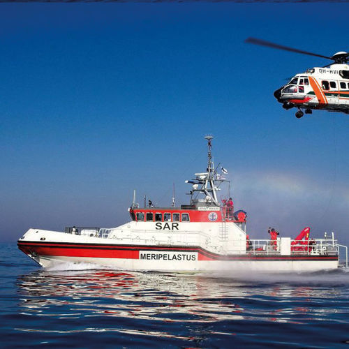 Training rescue ship (SAR) - Jenny Wihuri - UKI Workboat - aluminum