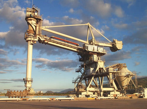 Bucket ship unloader - ThyssenKrupp Fördertechnik - continuous / mechanical