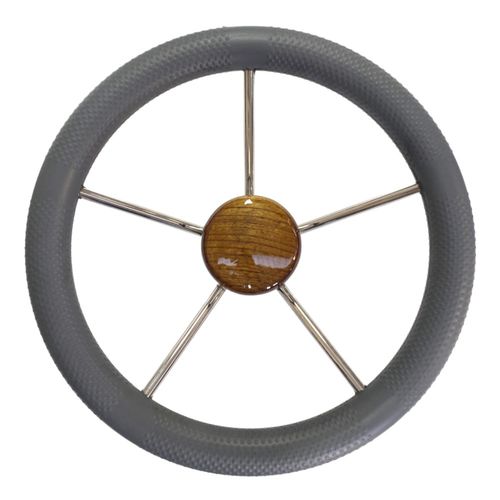 Sailboat helm wheel - T10 series - SAVORETTI ARMANDO & C. s.n.c. - polyurethane-coated / stainless steel / racing