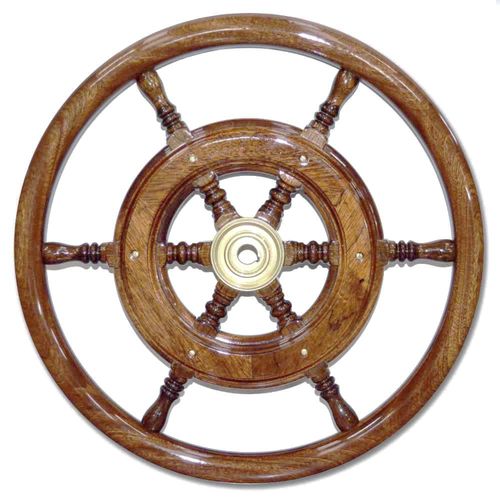Sailboat helm wheel - T3B series - SAVORETTI ARMANDO & C. s.n.c. - mahogany / classic