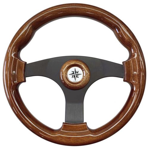 Mahogany power boat steering wheel T15L SAVORETTI ARMANDO & C. s.n