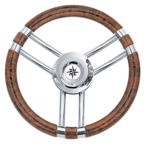 Carbon power boat steering wheel - T21 series - SAVORETTI ARMANDO & C. s.n.c. - racing / six spokes