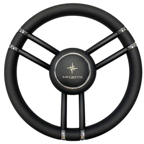 Inflatable boat helm wheel - T27 GHOST - SAVORETTI ARMANDO & C. s.n.c. - for motor boats / marine / aluminum