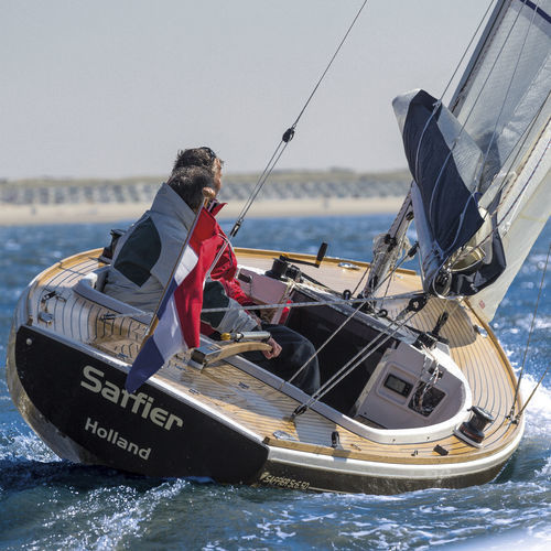 Cruising sailboat - SC 6.50 - Saffier Yachts - classic / day-sailer / with enclosed cockpit
