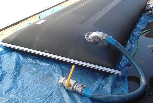 Water tank - Pillow  - Vikoma International - for shipyards / bendable / portable