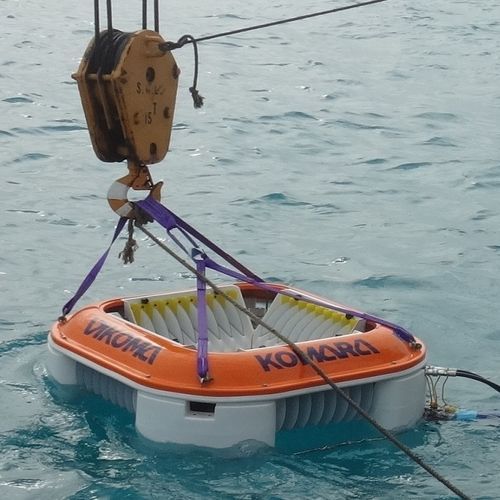 Disc oil skimmer - Komara Midi 4  - Vikoma International - oleophilic type / sheltered waters / river