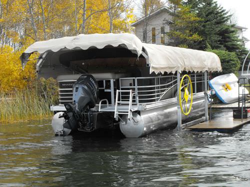 Boat shelter - MarineMaster - lift-mounted