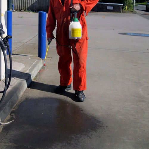 Dispersant spray system BackPack Mavi Deniz oil spill / with nozzles