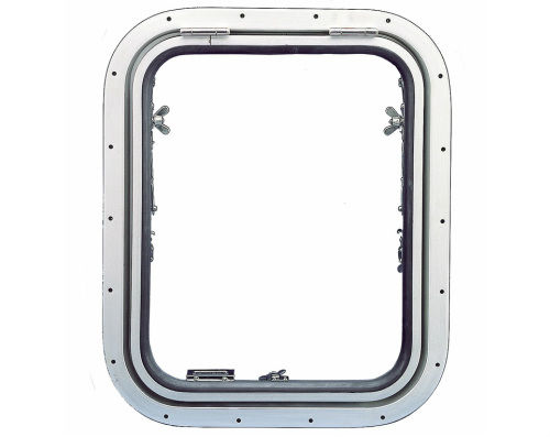 Rectangular window - MAN SHIP machinery & Hardware co. - for boat / top-hung
