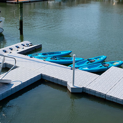 Floating dock - MOD 100150 - Rotax Marine - modular / mooring / for boats