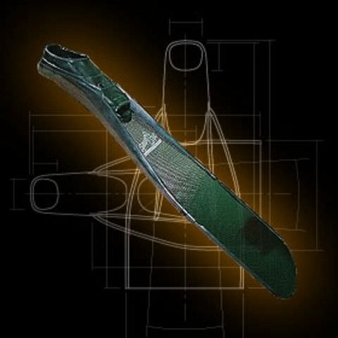 Spearfishing fins - Specialfins Ltd. - carbon / full-foot