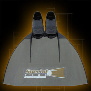 Freediving monofin - HYBRID PRO  - Specialfins Ltd. - carbon / rubber / full-foot