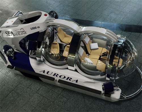 Private submarine - AURORA-6 - Sea Magine