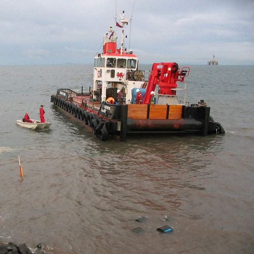 Work barge - MPV - HolyHead Marine Services - inboard / steel / Bureau Veritas