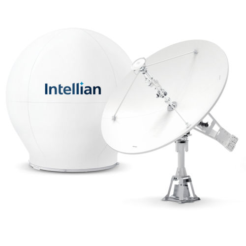 TV antenna - t360CK - Intellian Technologies - C-band / Ku-band / satellite