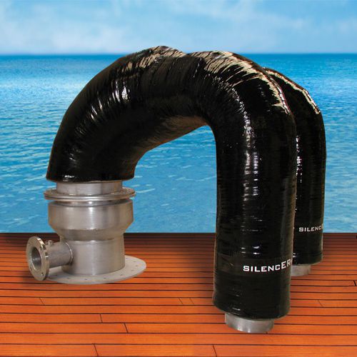 Exhaust pipe Silencermarine for boats
