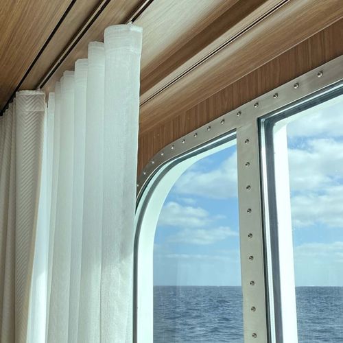 Boat curtain SG Sheers & Voiles Solarglide Limited for ships