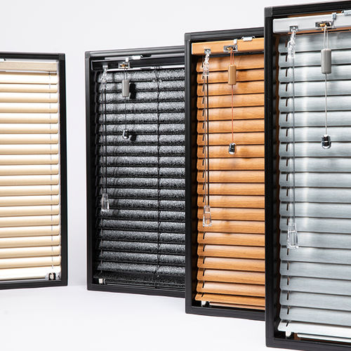 Venetian window covering - SOL 4 - Solarglide Limited - aluminum / alloy / portlight