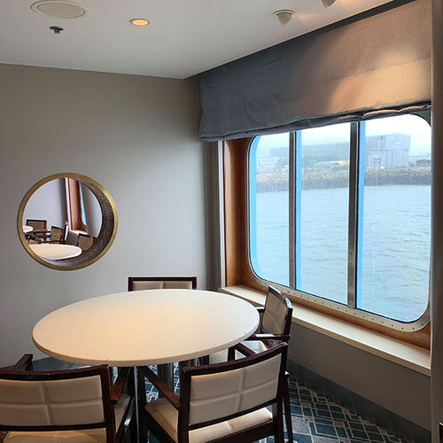 Roman window blind - SOL 013 - Solarglide Limited - for boat / for yacht / for ships