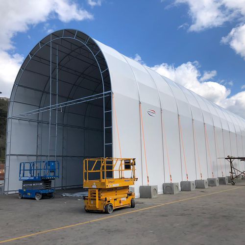 Boat repair shelter - EXTREME - Yachtgarage