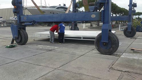 Wastewater tank - WA000 - Yachtgarage - temporary storage / for shipyards / bendable