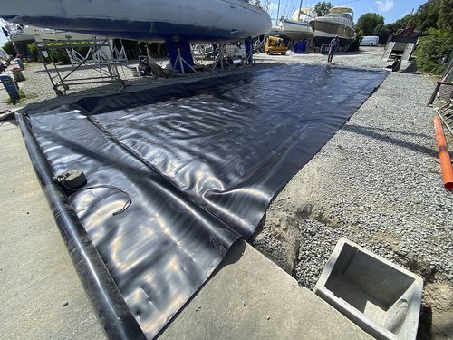 Yacht floor covering - HDPE - Yachtgarage - for ships / for boat / PVC