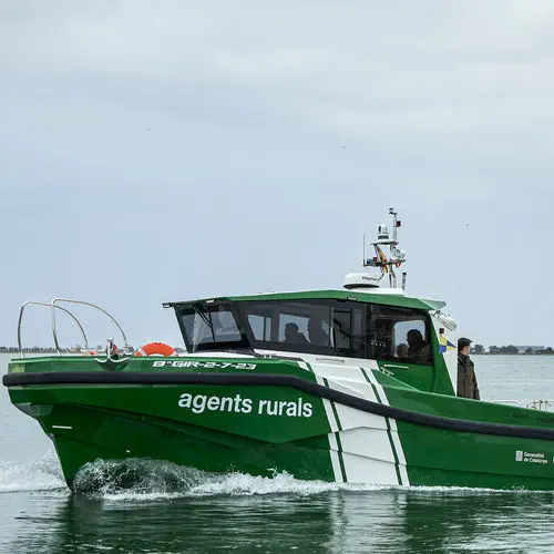Patrol boat - Q35 Explorer - QUER PROFESSIONAL BOATS - rescue boat