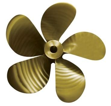Commercial fishing boat propeller - ERIS PROPELLERS - fixed-pitch / shaft drive / 5-blade