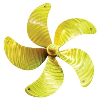 Speedboat propeller - ERIS PROPELLERS - fixed-pitch / shaft drive / 5-blade