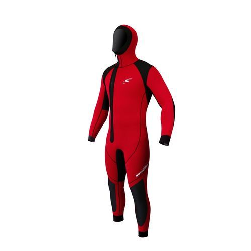 Watersports wetsuit - SAN-PTOP1131R - Sandiline - with hood / full / long-sleeve