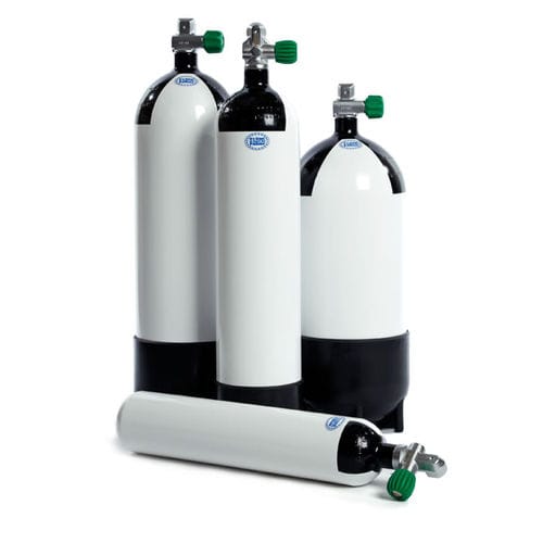 Oxygen scuba tank FABER Northern Diver (International) steel