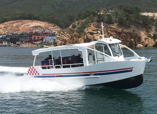 Passenger boat - H46 : 9m FRAPA II - ODC MARINE - outboard / aluminum
