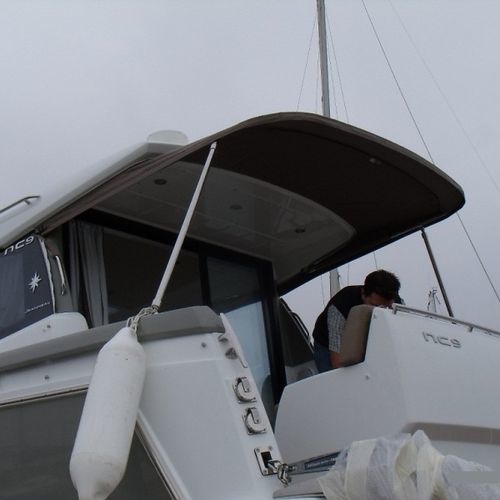 Boat sprayhood - NC 9 - TTOP Nautic - cockpit / PVC / acrylic