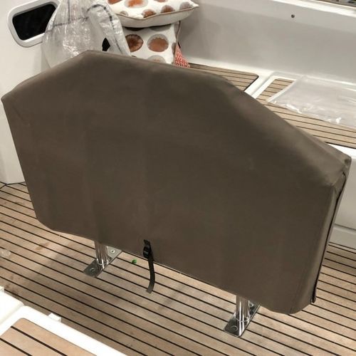 Sailboat protective cover - Sun Odyssey 380 - TTOP Nautic - cockpit table / PVC / gray