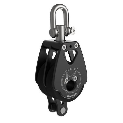 Double block - YC50DA - UBI MAIOR ITALIA - cheek / low-friction / with becket