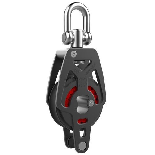 Single block - RT80SAL - UBI MAIOR ITALIA - cheek / low-friction / with shackle