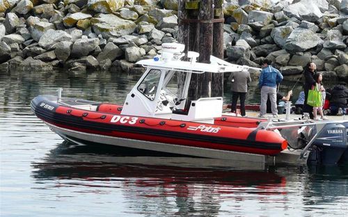 Passenger boat - PRH 1000 - Polaris boat - outboard / aluminum / rigid hull inflatable boat