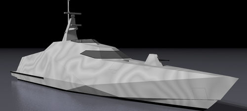 Patrol special vessel - 32m - RRCS  - LOMOcean Design