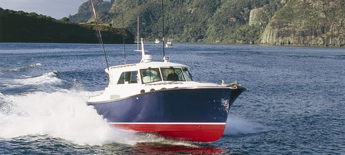 Inboard express cruiser - Rhythm - LOMOcean Design - diesel / sport-fishing / downeast