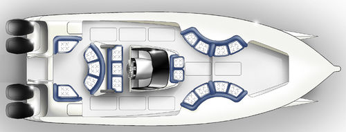 Center console catamaran - Wavepiercer - LOMOcean Design - outboard / sport-fishing