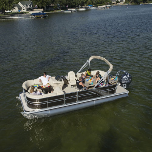 Outboard pontoon boat - 23 R - Stardeck by starcraft - tri-tube / open ...