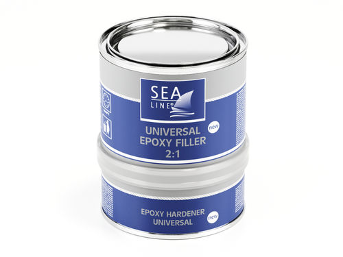 Two-component filler - UNIVERSAL  - Sea-Line Troton sp. zo.o. - epoxy / osmosis treatment / for wood