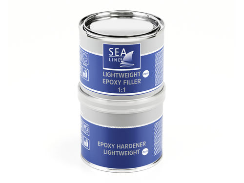 Two-component filler - LIGHTWEIGHT  - Sea-Line Troton sp. zo.o. - epoxy / osmosis treatment / for wood
